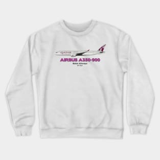 Airbus A350-900 - Qatar Airways Crewneck Sweatshirt